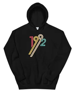 Vintage 1992 Birthday Hoodie