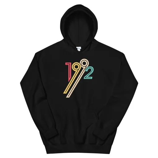 Vintage 1992 Birthday Hoodie