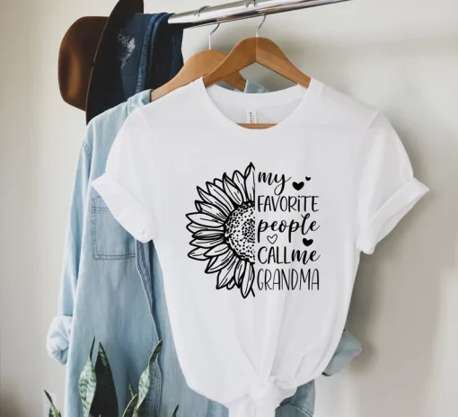 Flower Grandma Shirt