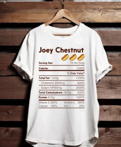 Nathans Hot Dog Eating Contest 4th Of July Joey Chestnut Champion T Shirt