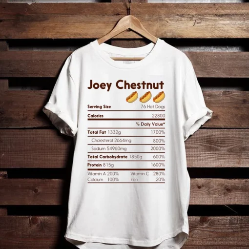 Nathans Hot Dog Eating Contest 4th Of July Joey Chestnut Champion T Shirt