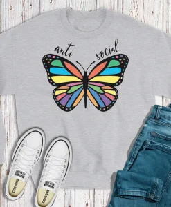 Anti Social Butterfly Sweatshirt