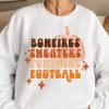 Bonfires Pumpkins Sweaters Football Sweatshirt