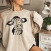 Cow Head Sweatshirt