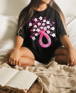 Faith Hope Love Pink Ribbon Shirt