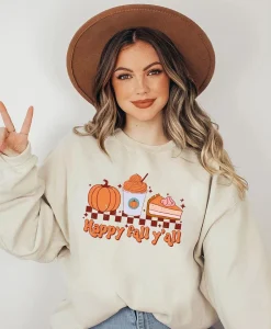 Happy Fall Y'all Sweatshirt