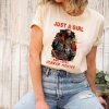 Just A Girl Who Loves Horror Movies Shirt