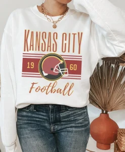 Kansas City Football Retro Crewneck Sweatshirt