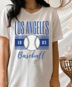 Los Angeles Baseball Retro T-Shirt