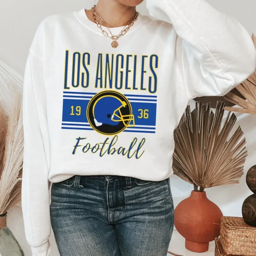 Los Angeles Football Vintage Crewneck Sweatshirt