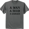 Man Beer Garage T Shirt