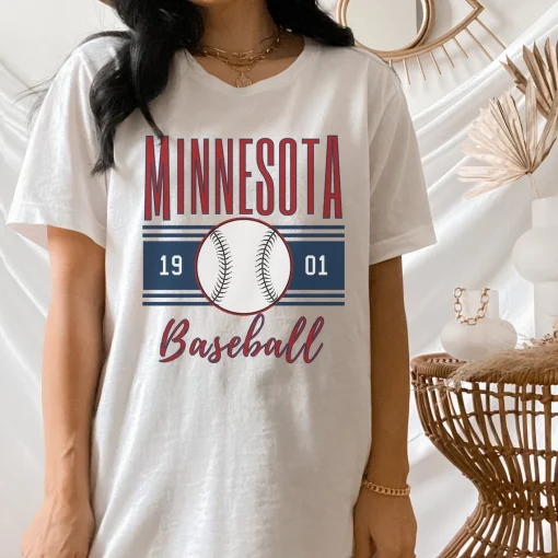 Minnesota Baseball Retro T-Shirt