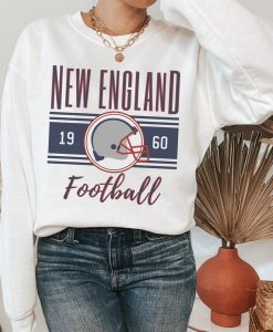 New England Football Retro Crewneck Sweatshirt