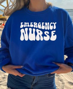 Retro Emergency Nurse Sweatshirt