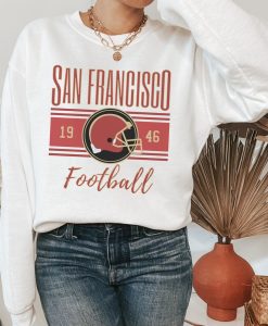 San Francisco Football Vintage Crewneck Sweatshirt