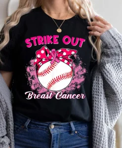 Strike Out Breast Cancer Shirt