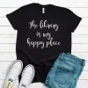 The Library is My Happy Place Shirt