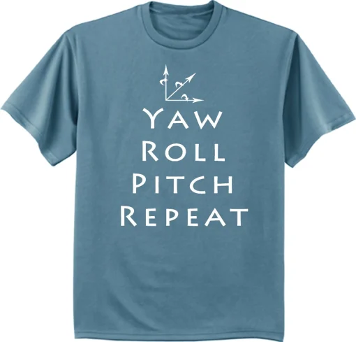 Yaw Roll Pitch T Shirt