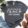 2nd Grade Teachers Shirt