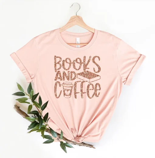 Books And Coffee Shirt