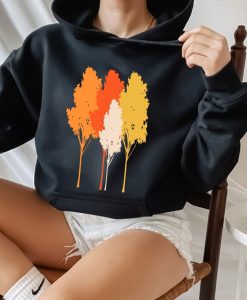 Distressed Maple Tree Hoodie