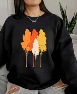 Distressed Maple Tree Sweatshirt