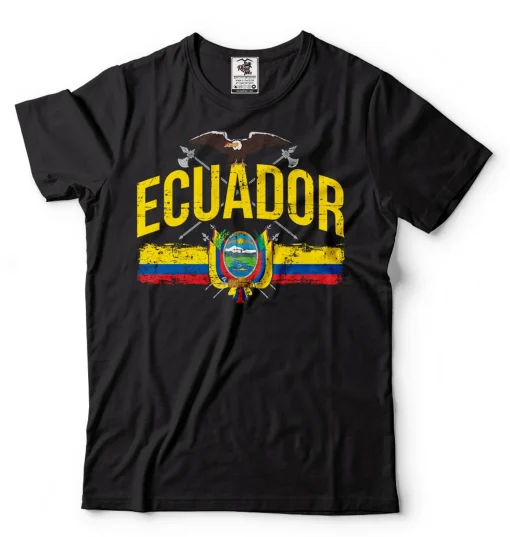 Ecuador heritage mens shirt