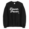 Flower Power weed leaf sweatshirt