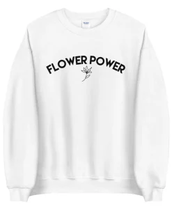 Flower power sweatshirt