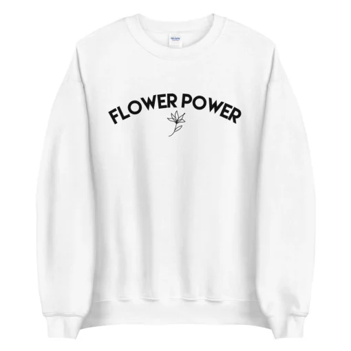 Flower power sweatshirt