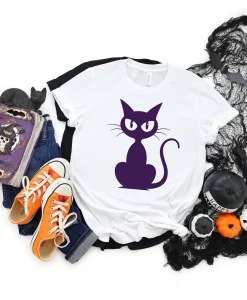 Halloween Black cat Shirt