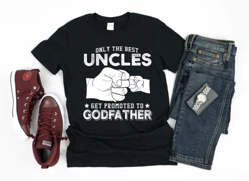 Promoted To Godfather Shirt