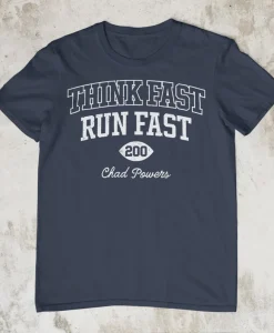 Think Fast Run Fast T Shirt