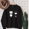 Am Coffee Pm Wine Sweatshirt