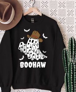 Boo Haw Ghost Halloween Sweatshirt