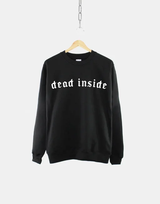 Dead Inside Crew Neck Sweatshirt