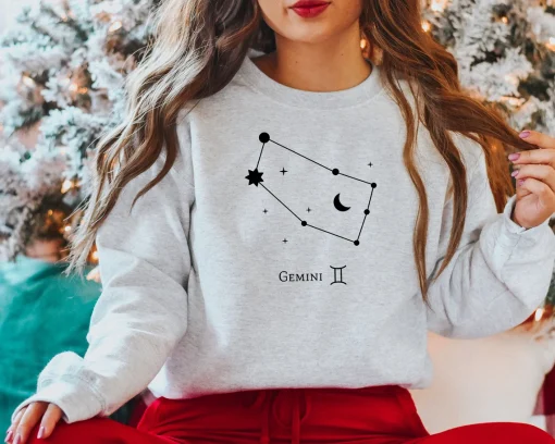 Gemini Star Map Sweatshirt