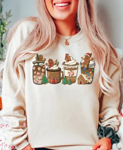 Gingerbread Christmas Coffee Sweatshirt