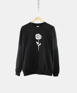 Goth Rose Sweatshirt