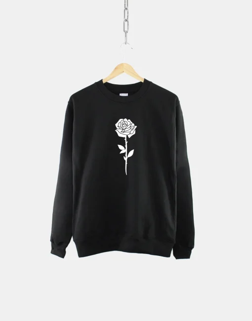 Goth Rose Sweatshirt