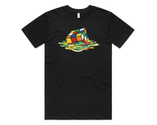 Melting Rubik's Cube T-shirt