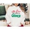 Mrs Claus But Married To The-grinch Hoodie