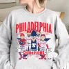 Philadelphia 2022 League Champions Caricature Sweatshirt