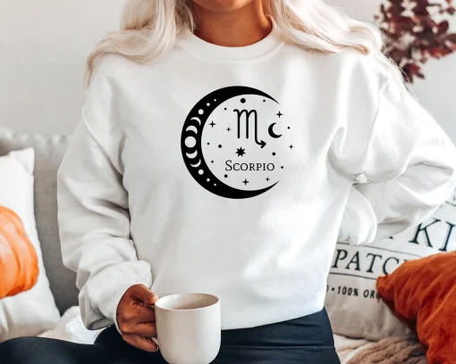 Scorpio Star Map Sweatshirt