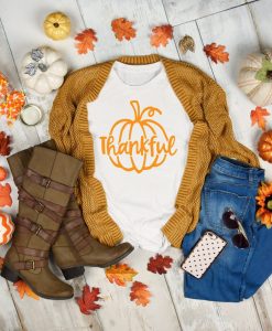 Thankful Pumpkin Shirt