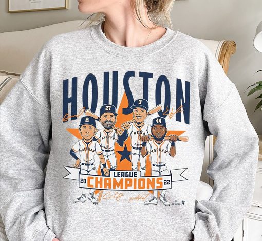 Vintage Houston Astros Baseball Crewneck Sweatshirt