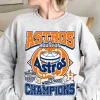 Vintage Retro Astros 90s Houston Baseball Crewneck Sweatshirt