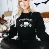 taying Alive Skull Sweatshirt