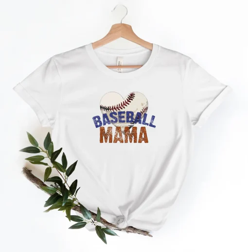 Baseball Mama Retro Shirt