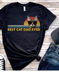 Best Cat Dad Ever Shirt